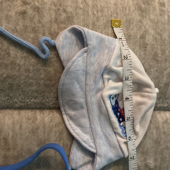 Baby hats . Blue and white - Picture 8 of 9